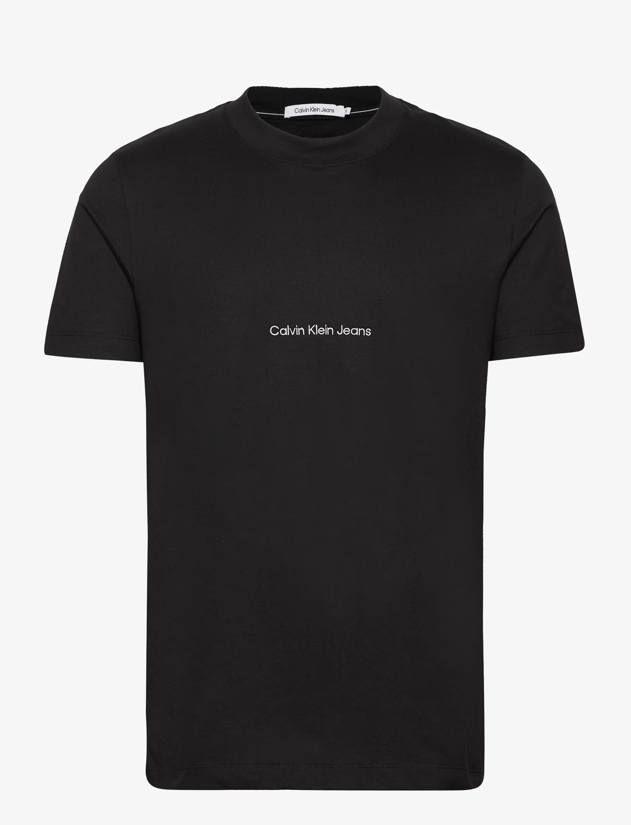 Calvin Klein Jeans - INSTITUTIONAL TEE - zemākās cenas - ck black - 0