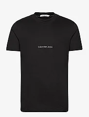 Calvin Klein Jeans - INSTITUTIONAL TEE - laveste priser - ck black - 0