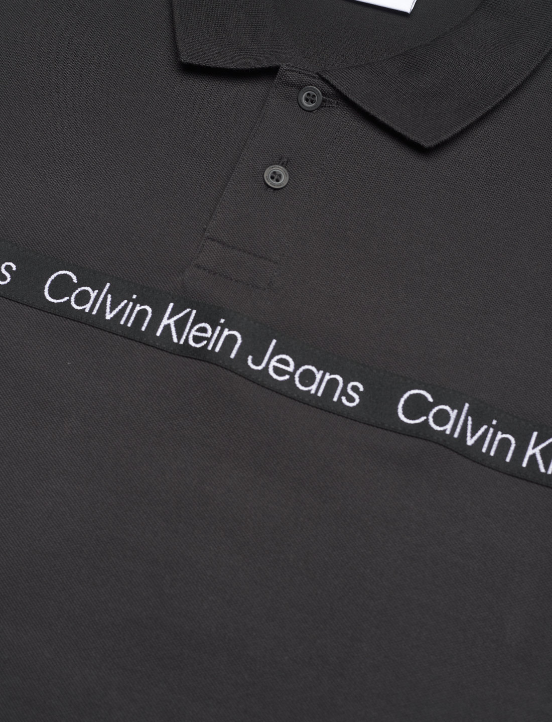 Calvin Klein Jeans Logo Tape Polo Short sleeved polos Boozt