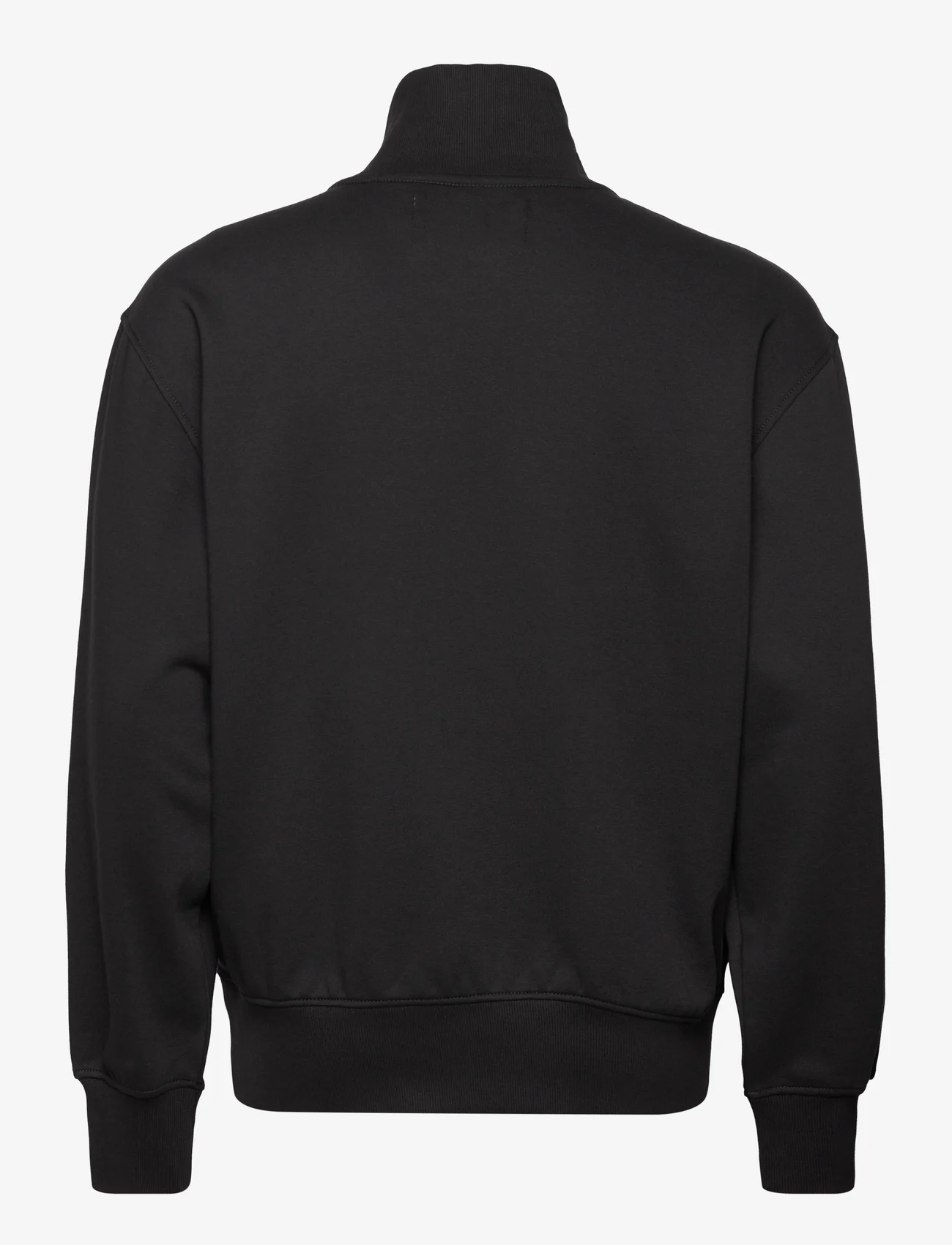 Calvin Klein Jeans - INSTITUTIONAL HALF ZIP HWK - sweatshirts - ck black - 1