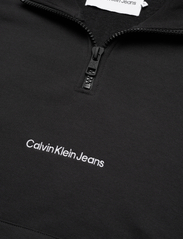 Calvin Klein Jeans - INSTITUTIONAL HALF ZIP HWK - sweatshirts - ck black - 2