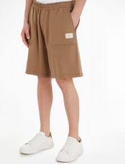 Calvin Klein Jeans - SHRUNKEN BADGE HWK SHORT - shorts - shitake - 2