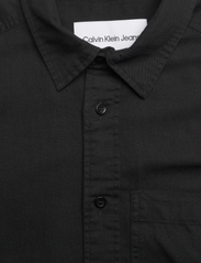 Calvin Klein Jeans - LINEN SS SHIRT - leinenhemden - ck black - 3