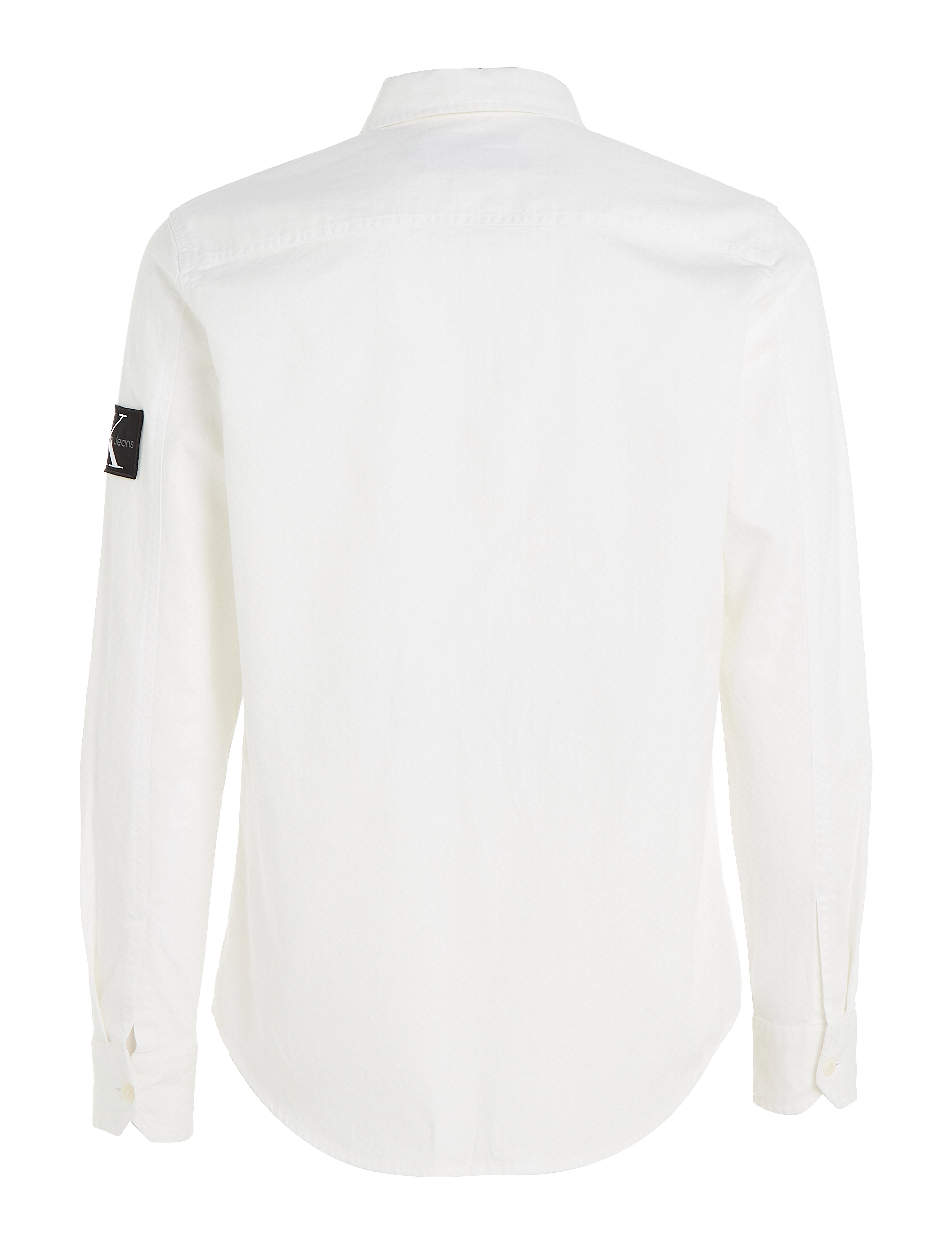 Calvin Klein Jeans - LINEN LS SHIRT - bright white - 4