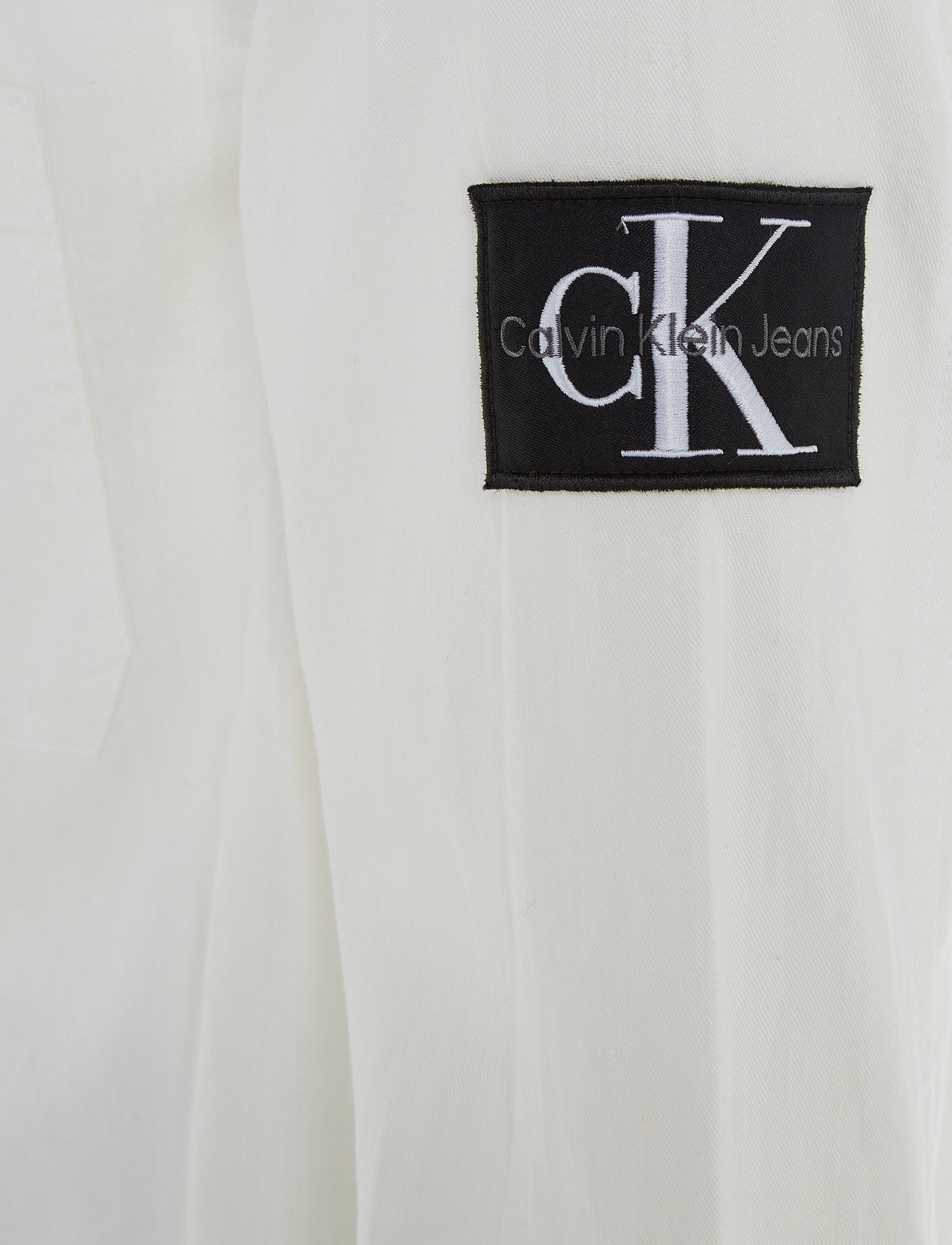 Calvin Klein Jeans - LINEN LS SHIRT - bright white - 5