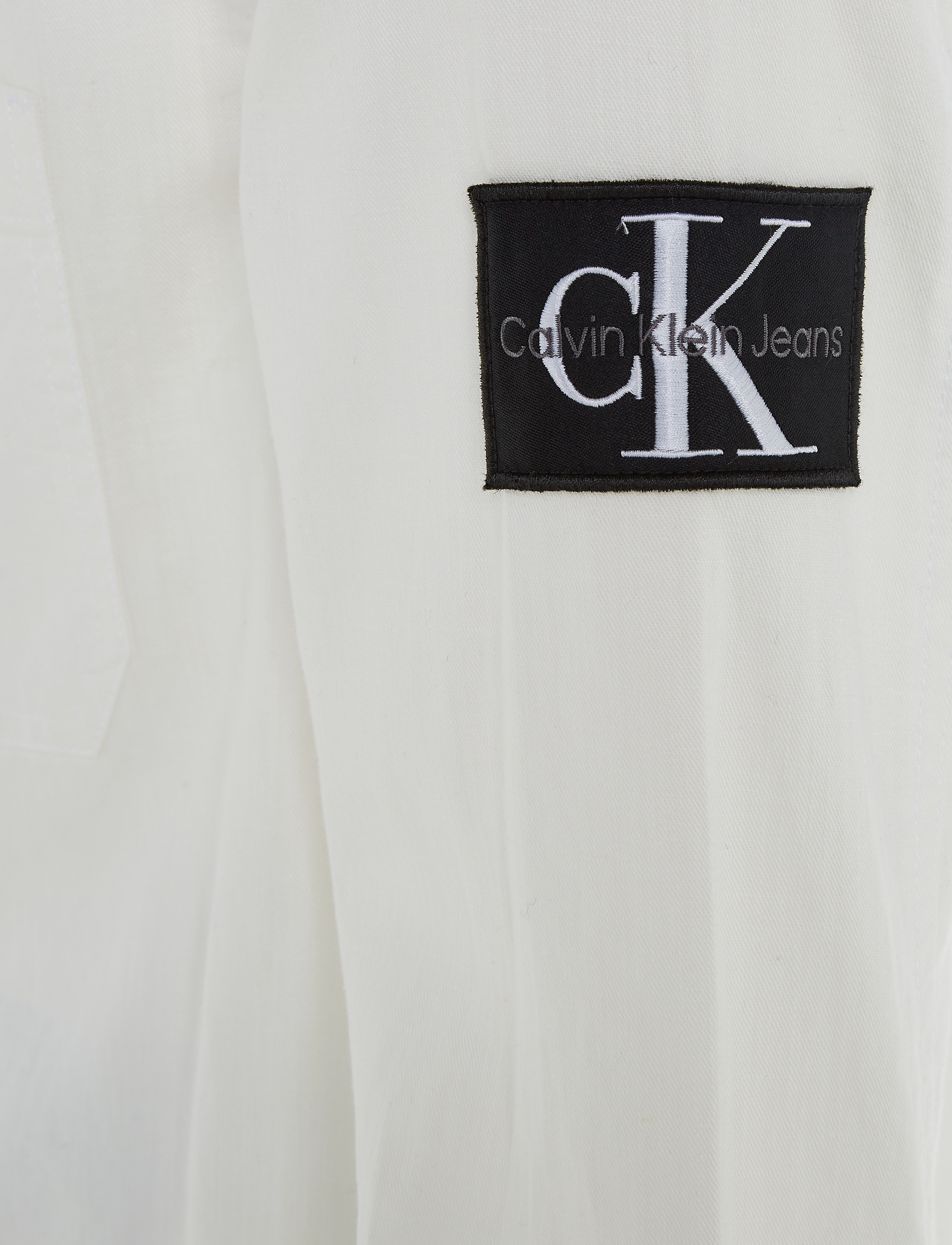 Calvin Klein Jeans - LINEN LS SHIRT - bright white - 5