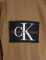 Calvin Klein Jeans - LINEN LS SHIRT - pellavakauluspaidat - shitake - 5