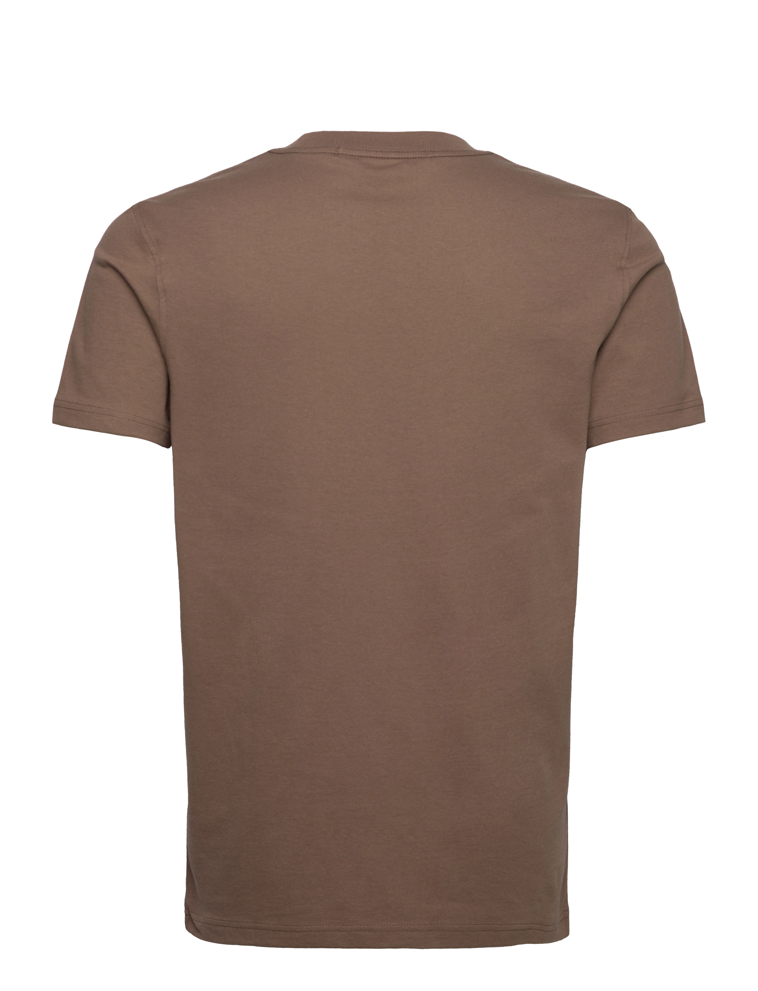 Calvin Klein Jeans - SHRUNKEN BADGE TEE - shitake - 1