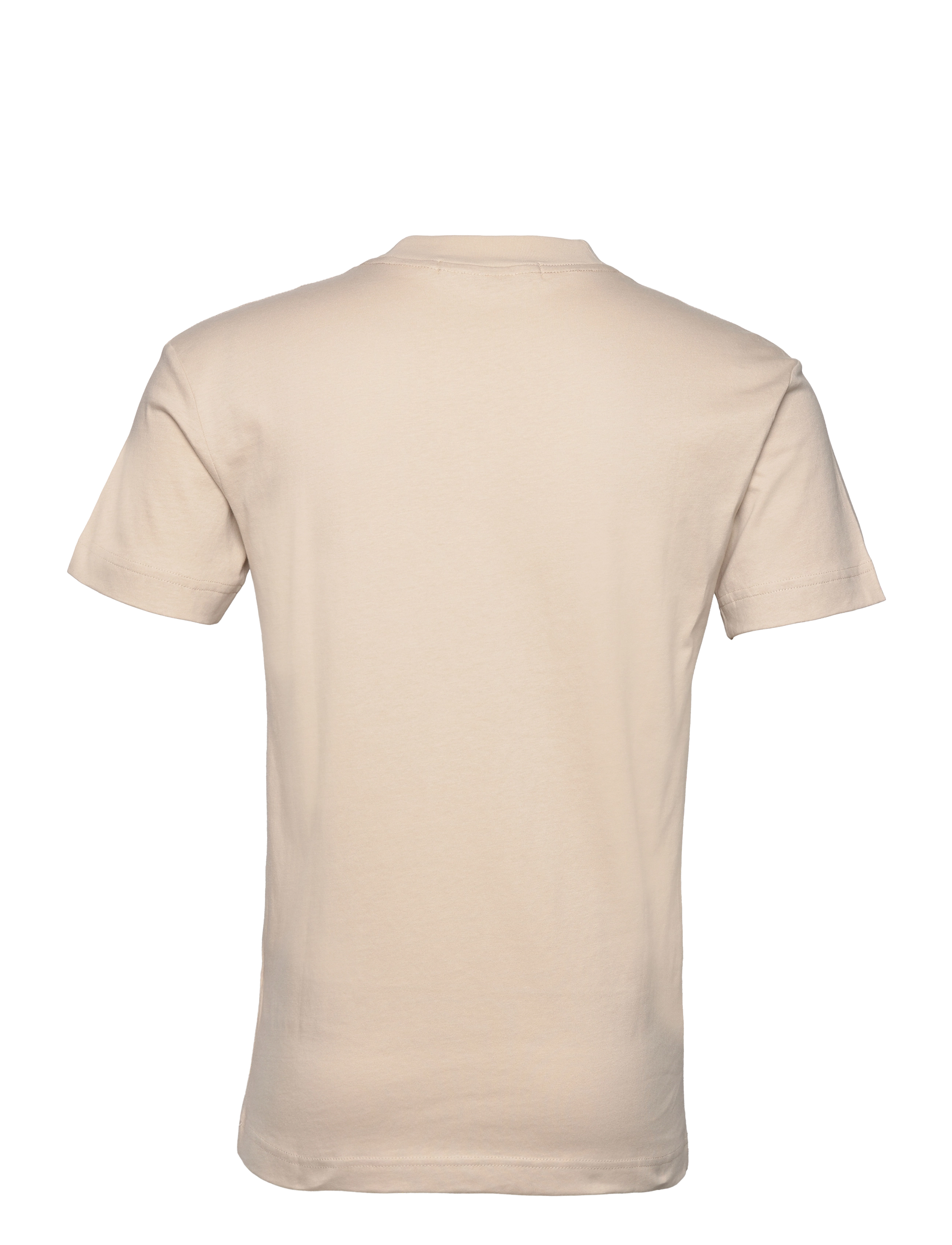 Calvin Klein Jeans - LOGO TAPE TEE - classic beige - 1