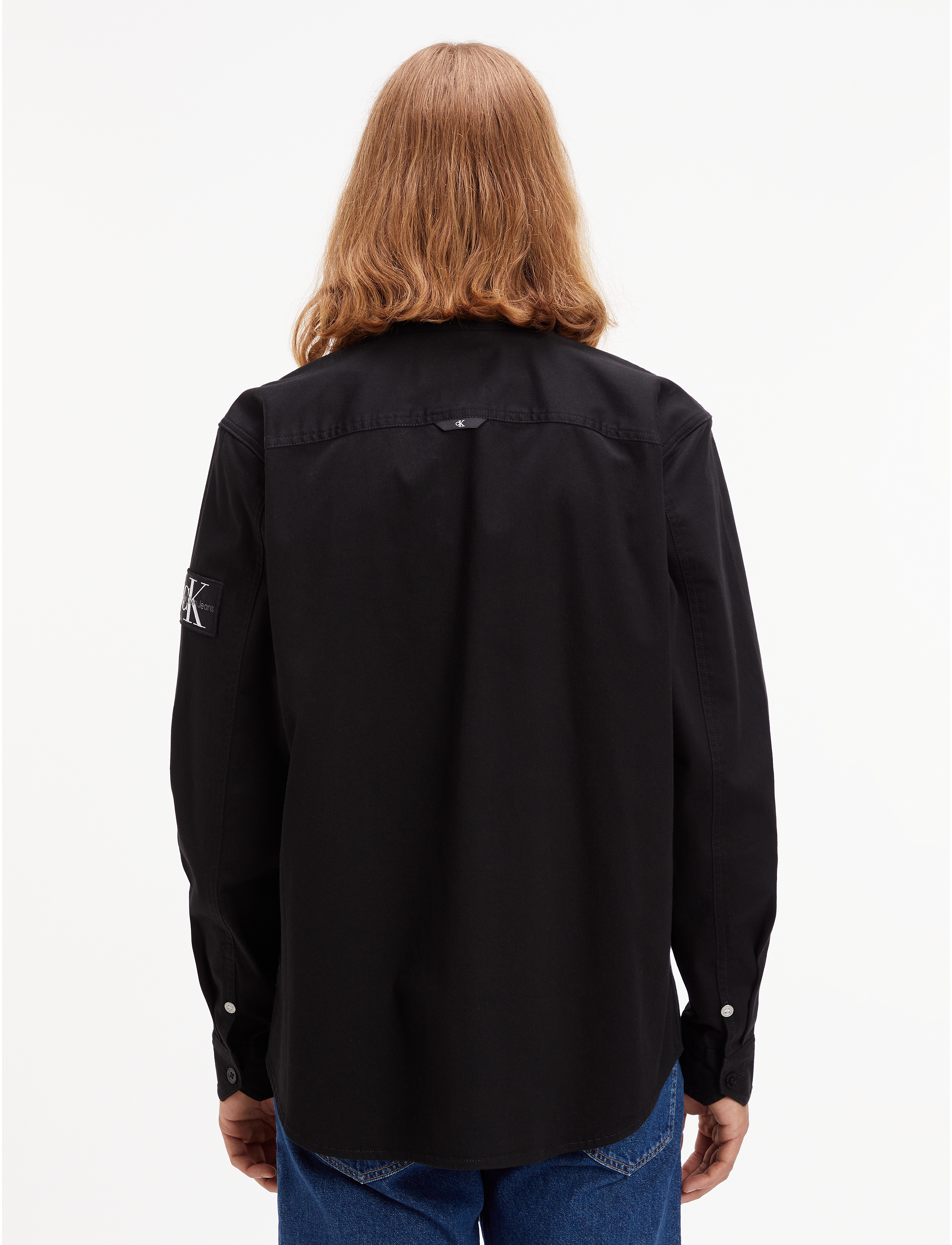 Calvin Klein Jeans - MONOLOGO BADGE RELAXED SHIRT - ck black - 4