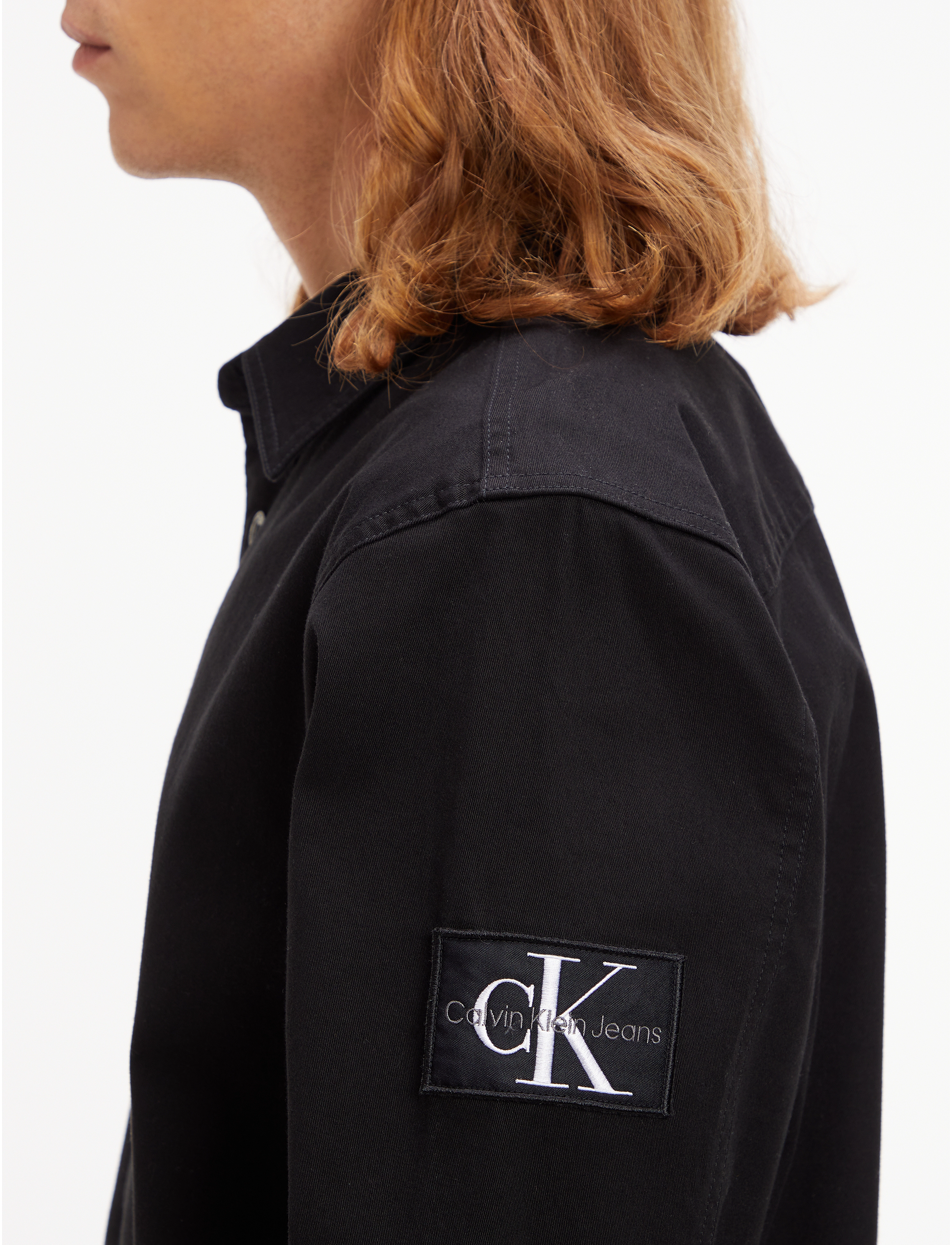Calvin Klein Jeans - MONOLOGO BADGE RELAXED SHIRT - ck black - 5