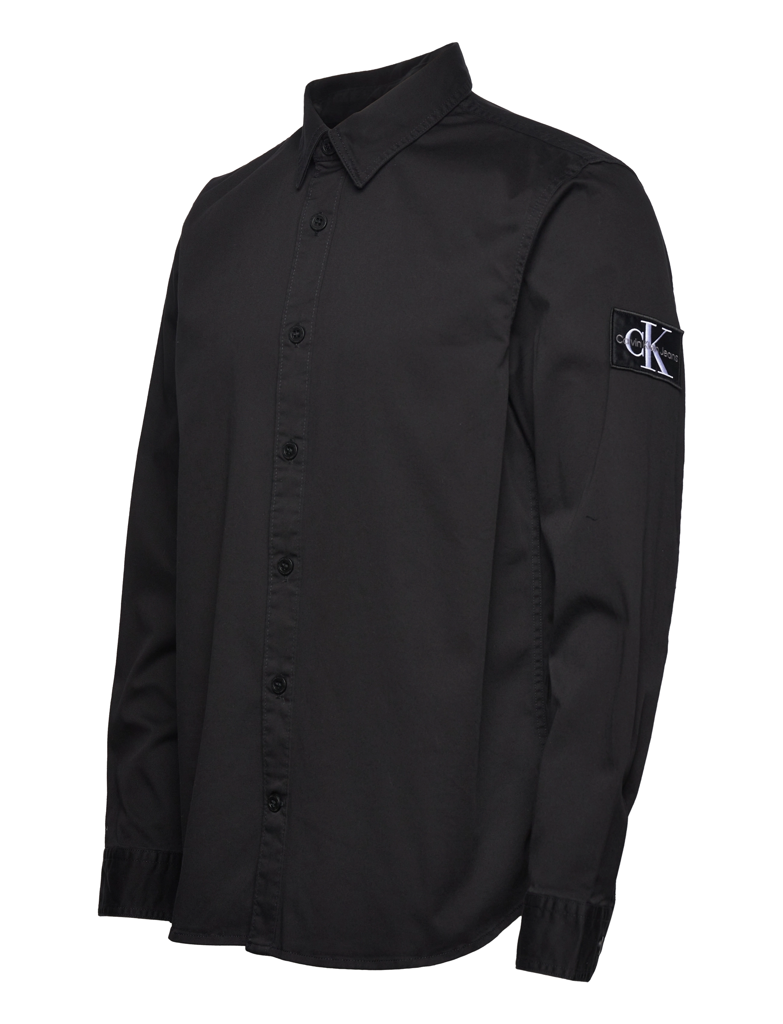 Calvin Klein Jeans - MONOLOGO BADGE RELAXED SHIRT - ck black - 3