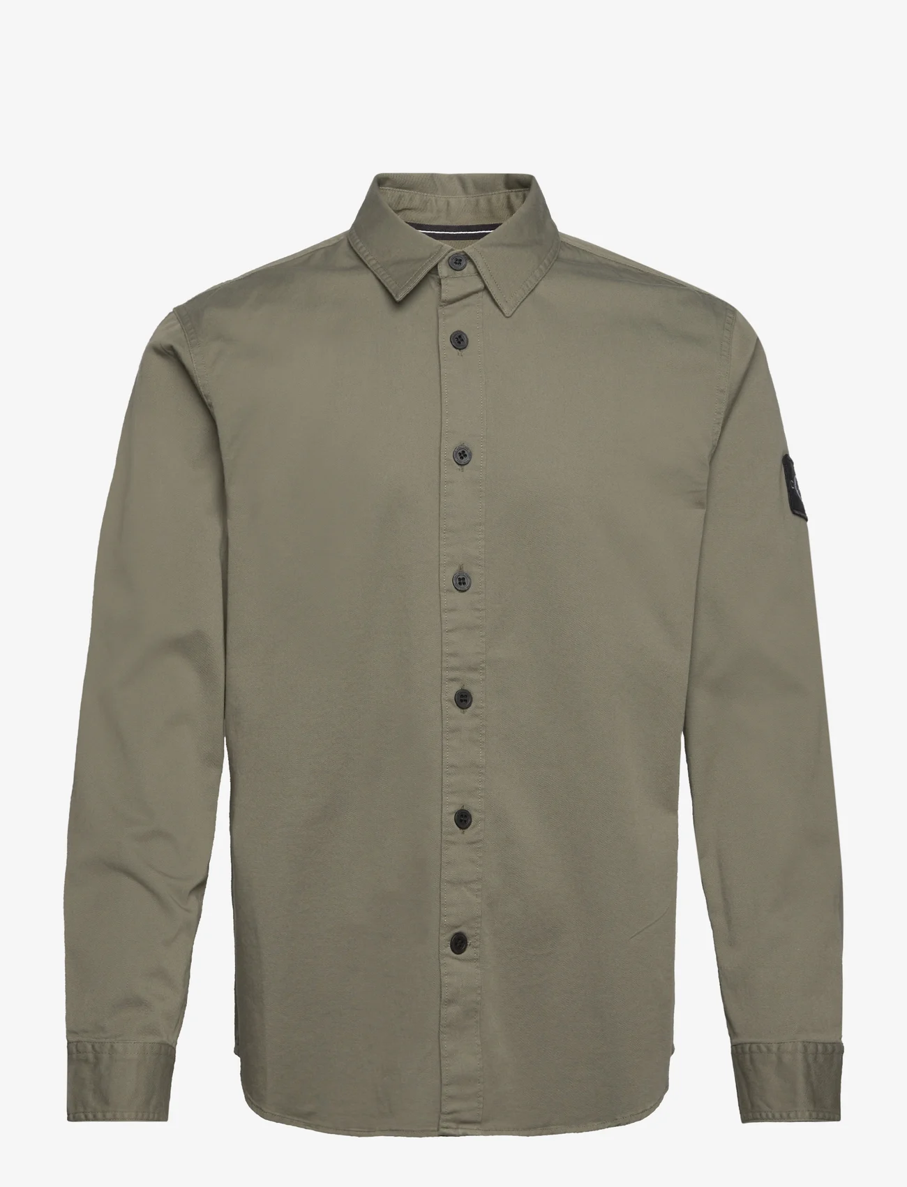 Calvin Klein Jeans - MONOLOGO BADGE RELAXED SHIRT - men - dusty olive - 0