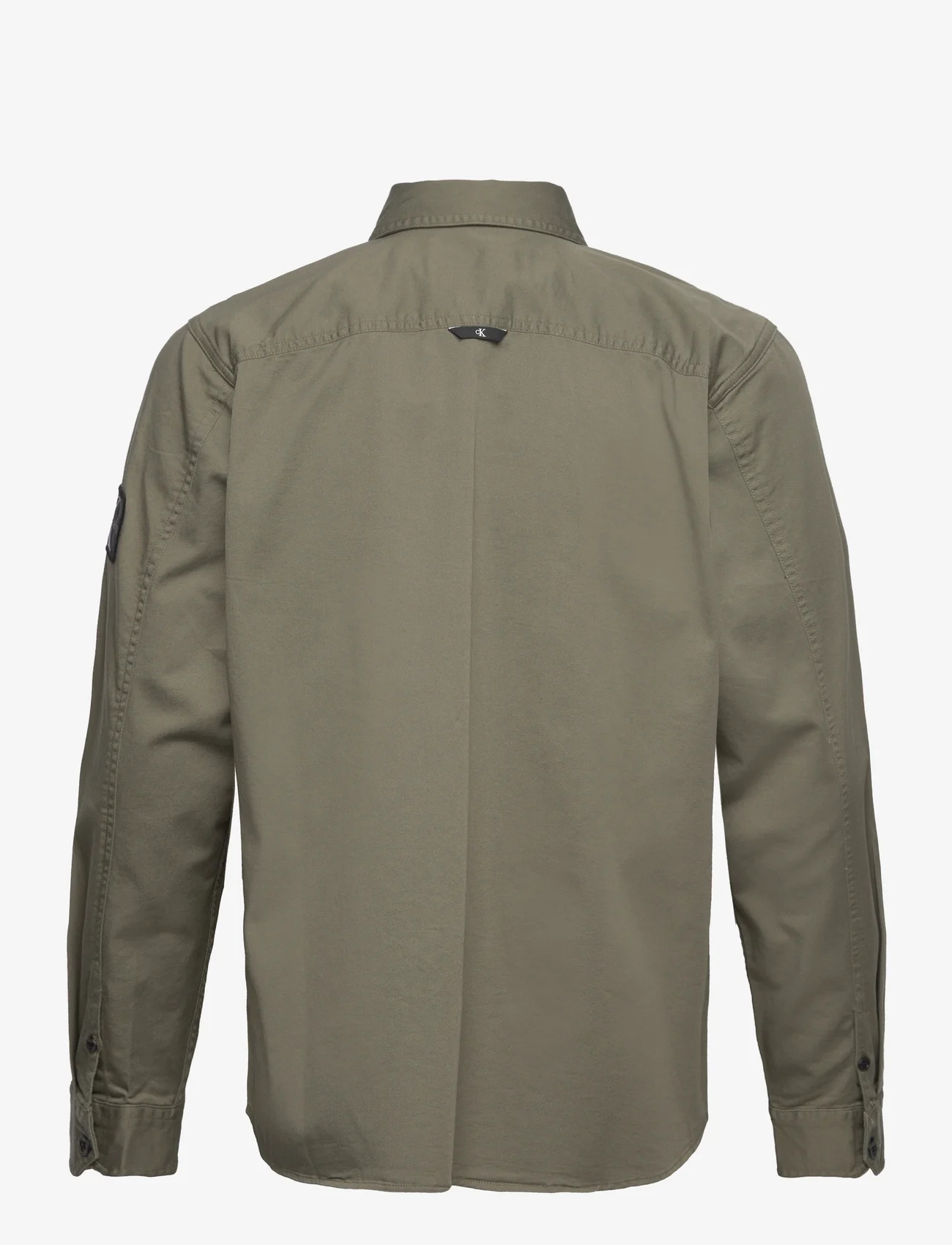 Calvin Klein Jeans - MONOLOGO BADGE RELAXED SHIRT - mænd - dusty olive - 1