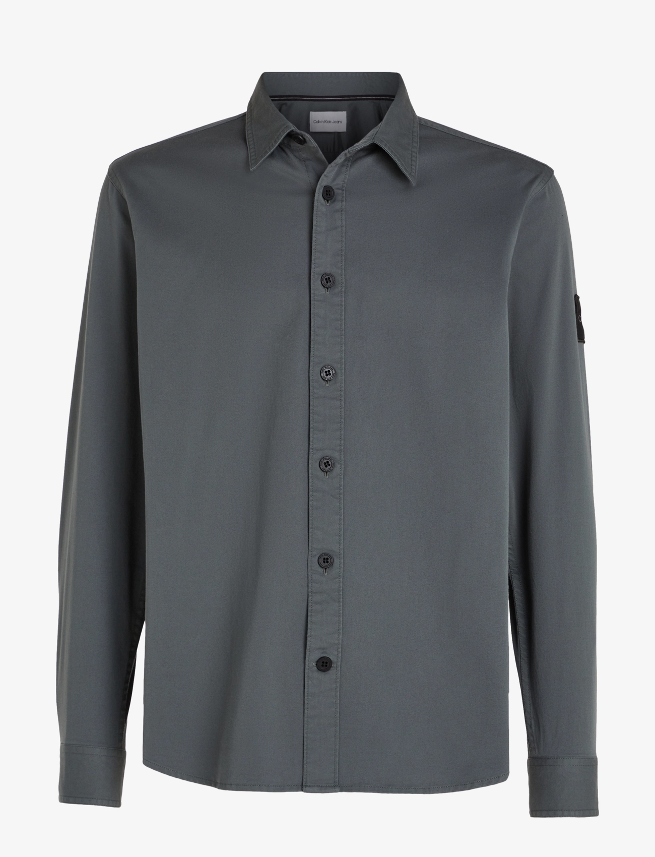 Calvin Klein Jeans - MONOLOGO BADGE RELAXED SHIRT - endless grey - 1