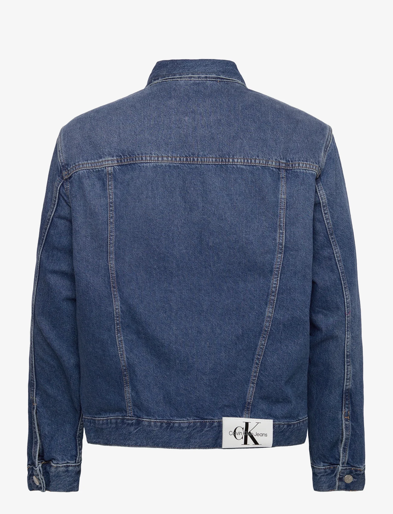 Calvin Klein Jeans - REGULAR 90S DENIM JACKET - pavasarinės striukės - denim medium - 1