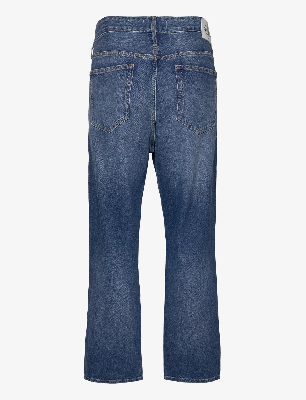 Calvin Klein Jeans - 90S STRAIGHT - regular piegriezuma džinsa bikses - denim medium - 1