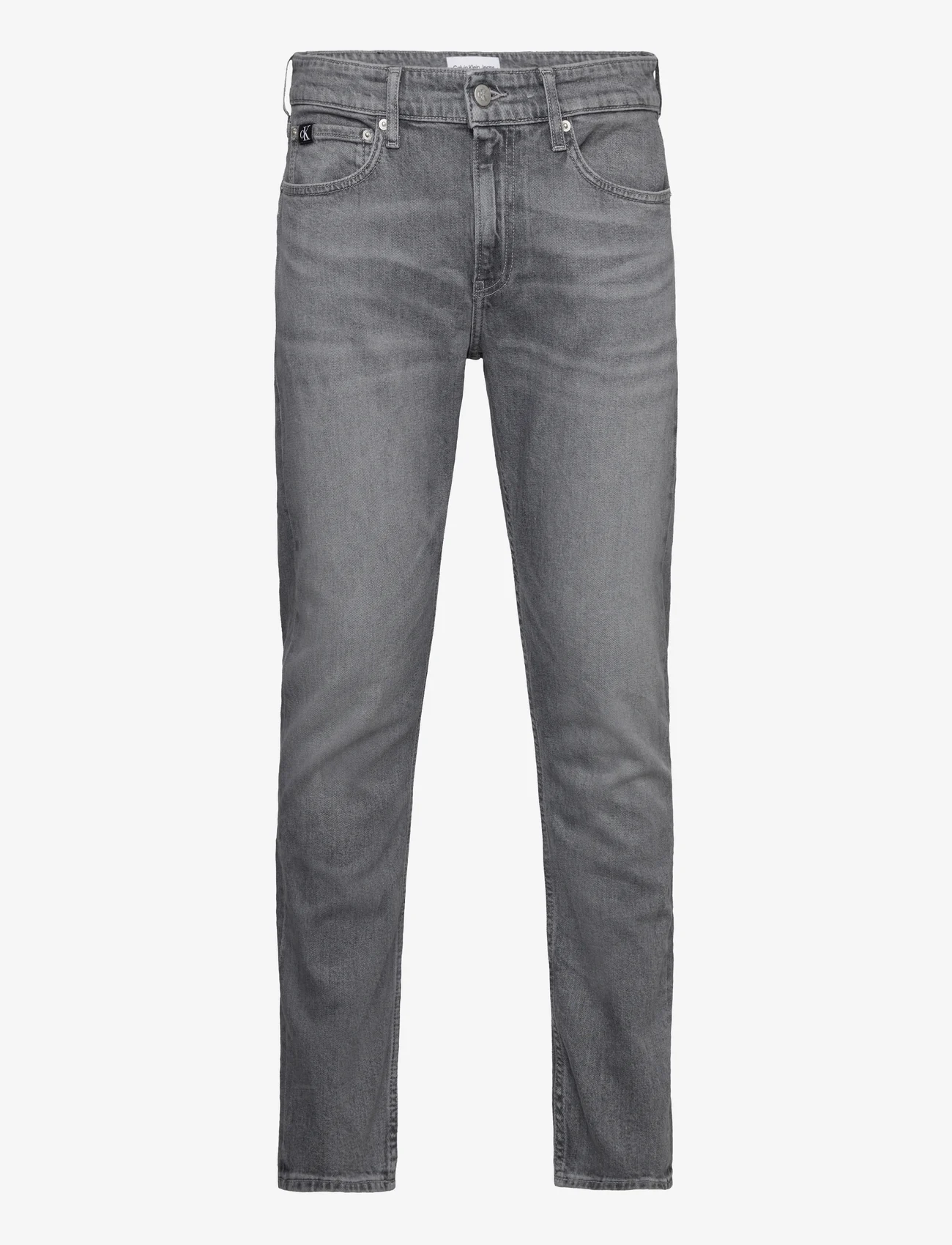 Calvin Klein Jeans - SLIM TAPER - aptempti džinsai - denim grey - 0