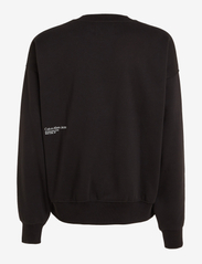 Calvin Klein Jeans - BRUSHSTROKE CREW NECK - sweatshirts - ck black - 1