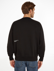 Calvin Klein Jeans - BRUSHSTROKE CREW NECK - swetry - ck black - 3