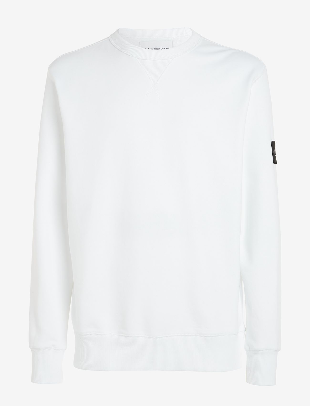 Calvin Klein Jeans - BADGE CREW NECK - osta stiili järgi - bright white - 1