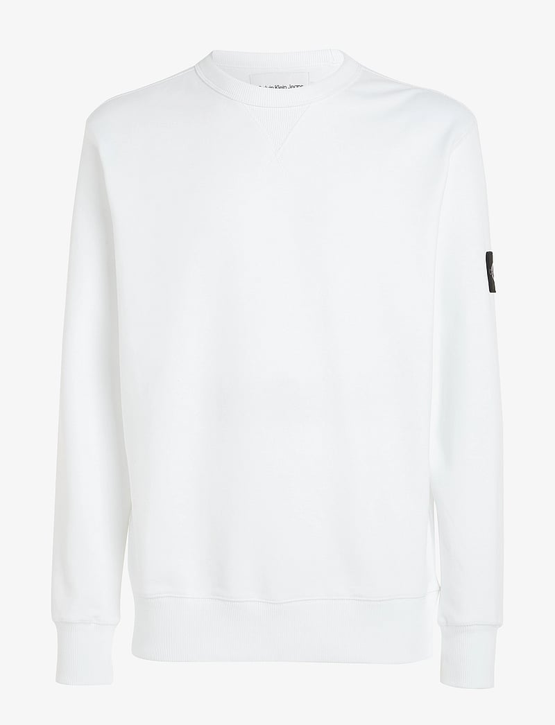 Calvin Klein Jeans - BADGE CREW NECK - osta stiili järgi - bright white - 1