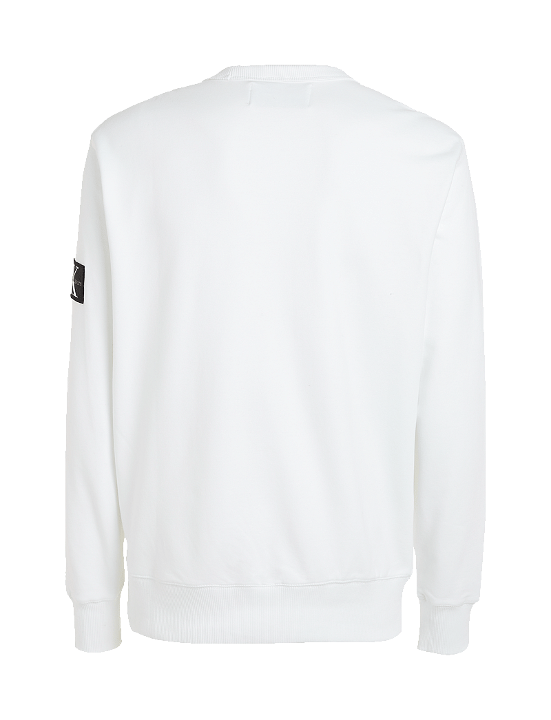 Calvin Klein Jeans - BADGE CREW NECK - osta stiili järgi - bright white - 2