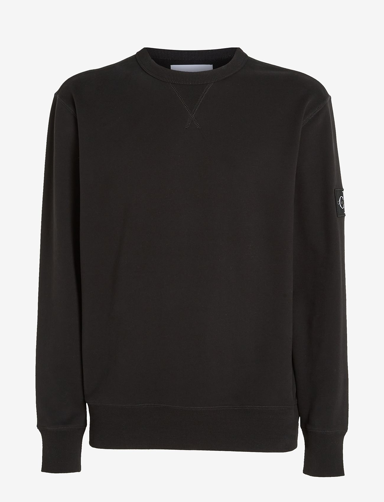 Calvin Klein Jeans - BADGE CREW NECK - dressipluusid - ck black - 1