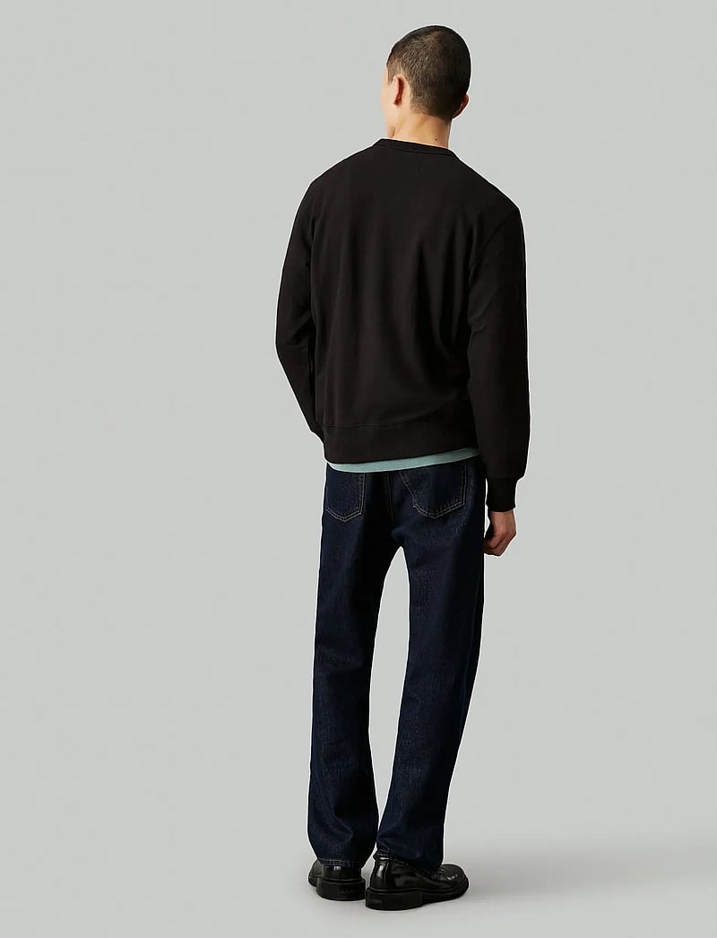 Calvin Klein Jeans - BADGE CREW NECK - dressipluusid - ck black - 5