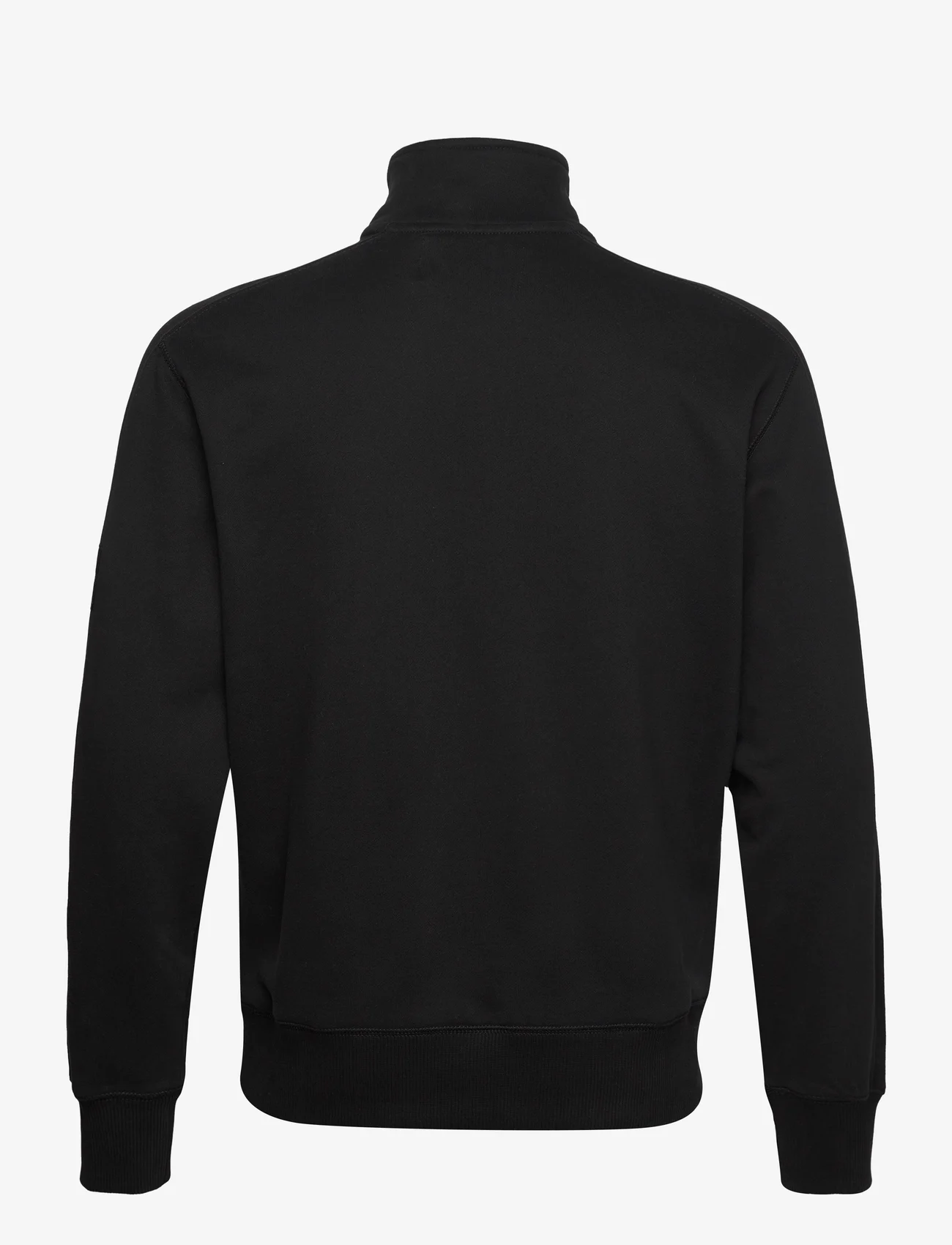 Calvin Klein Jeans - BADGE HALF ZIP HWK - sweatshirts - ck black - 1