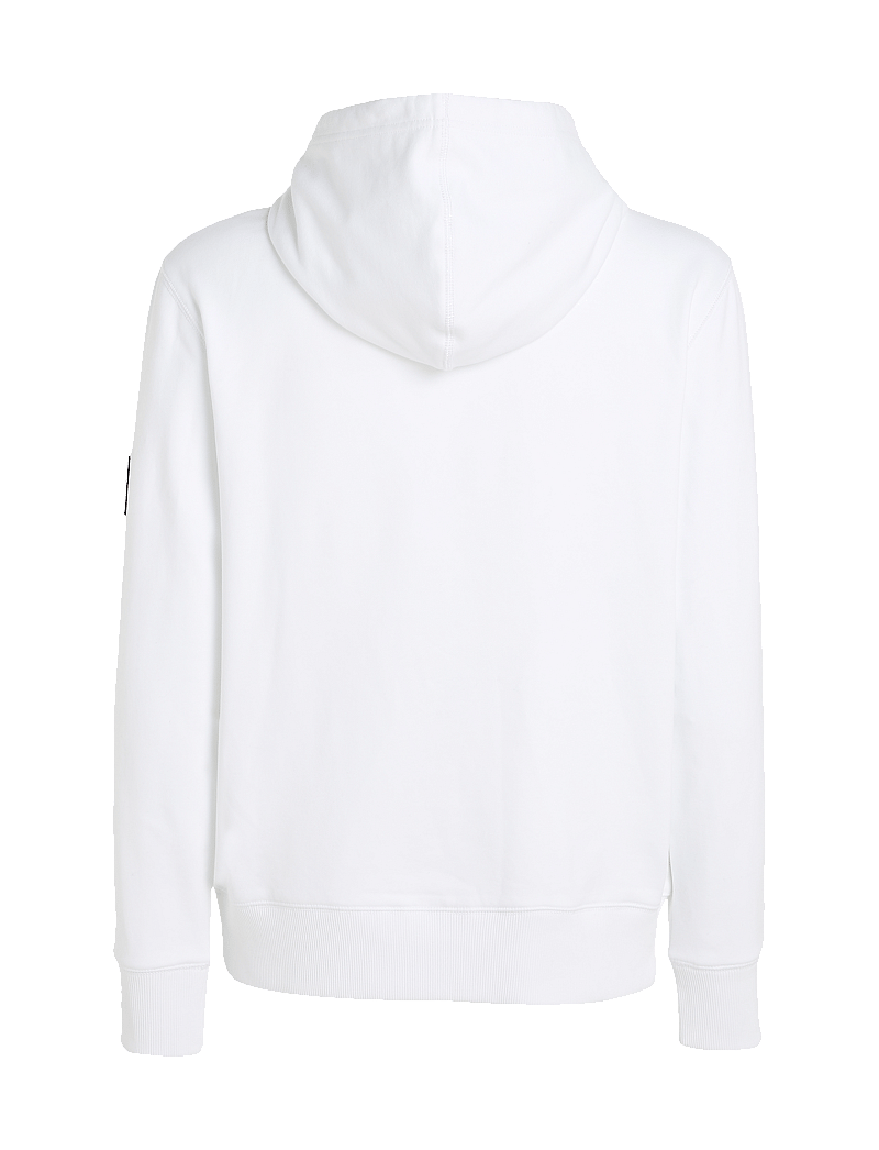 Calvin Klein Jeans - BADGE HOODIE - hættetrøjer - bright white - 2
