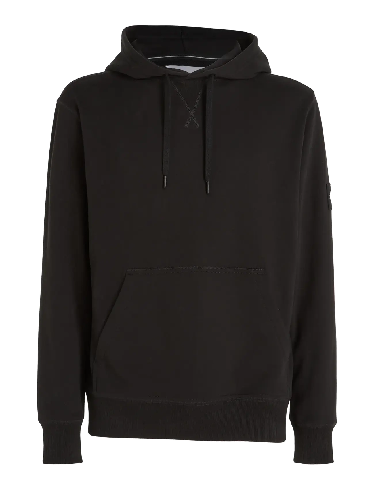 Calvin Klein Jeans BADGE HOODIE - Sweatshirts & hættetrøjer - CK BLACK / black