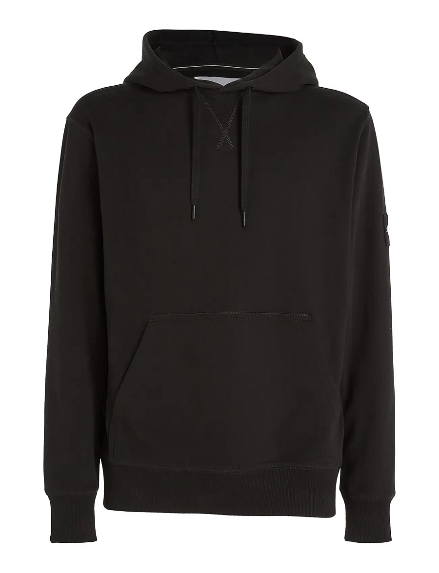 Calvin Klein Jeans - BADGE HOODIE - hupparit - ck black - 1