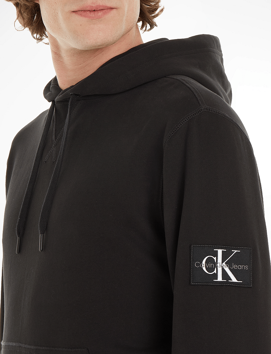 Calvin Klein Jeans - BADGE HOODIE - hupparit - ck black - 4