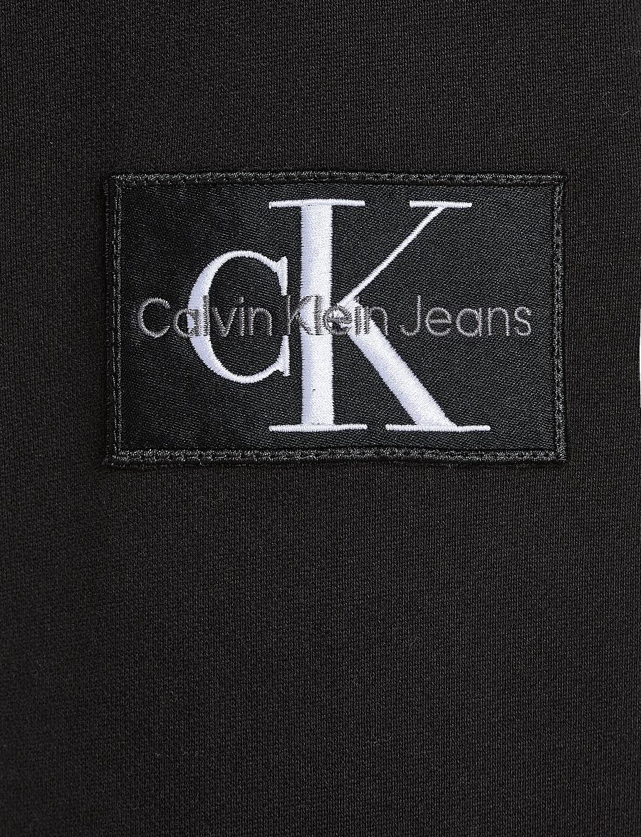 Calvin Klein Jeans - BADGE HOODIE - hupparit - ck black - 5