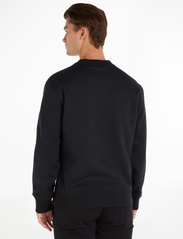 Calvin Klein Jeans - CK CHENILLE CREW NECK - medvilniniai megztiniai - ck black - 4