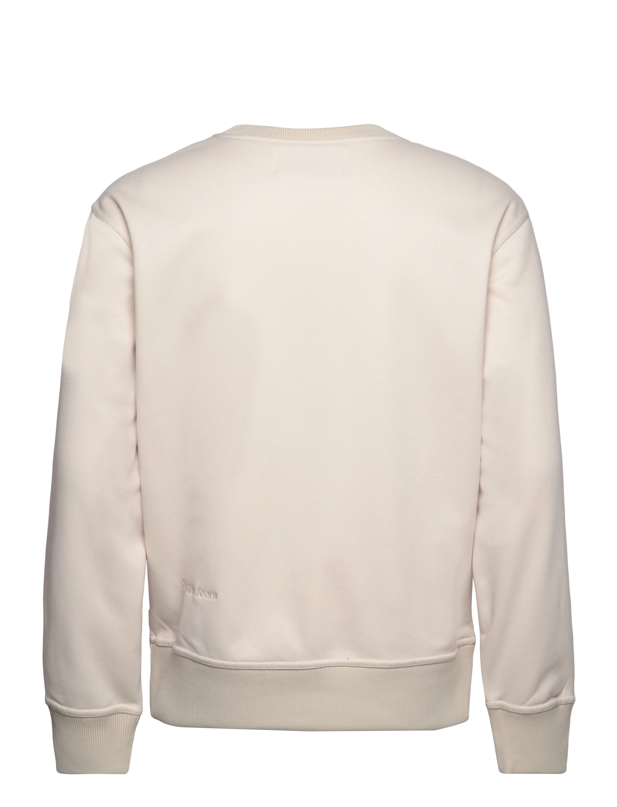 Calvin Klein Jeans - CK CHENILLE CREW NECK - eggshell - 1