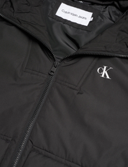 Calvin Klein Jeans - PADDED HOODED HARRINGTON - padded jackets - ck black - 2
