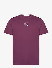 Calvin Klein Jeans - MONOLOGO REGULAR TEE - kortermede t-skjorter - amaranth - 0