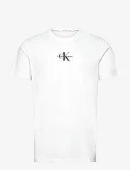 Calvin Klein Jeans - MONOLOGO REGULAR TEE - short-sleeved t-shirts - bright white - 0