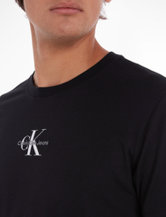 Calvin Klein Jeans - MONOLOGO REGULAR TEE - kortermede t-skjorter - ck black - 5