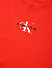 Calvin Klein Jeans - MONOLOGO REGULAR TEE - short-sleeved t-shirts - fiery red - 2
