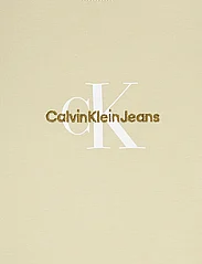 Calvin Klein Jeans - MONOLOGO REGULAR TEE - short-sleeved t-shirts - green haze - 5