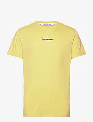 Calvin Klein Jeans - MONOLOGO REGULAR TEE - korte mouwen - yellow sand - 0