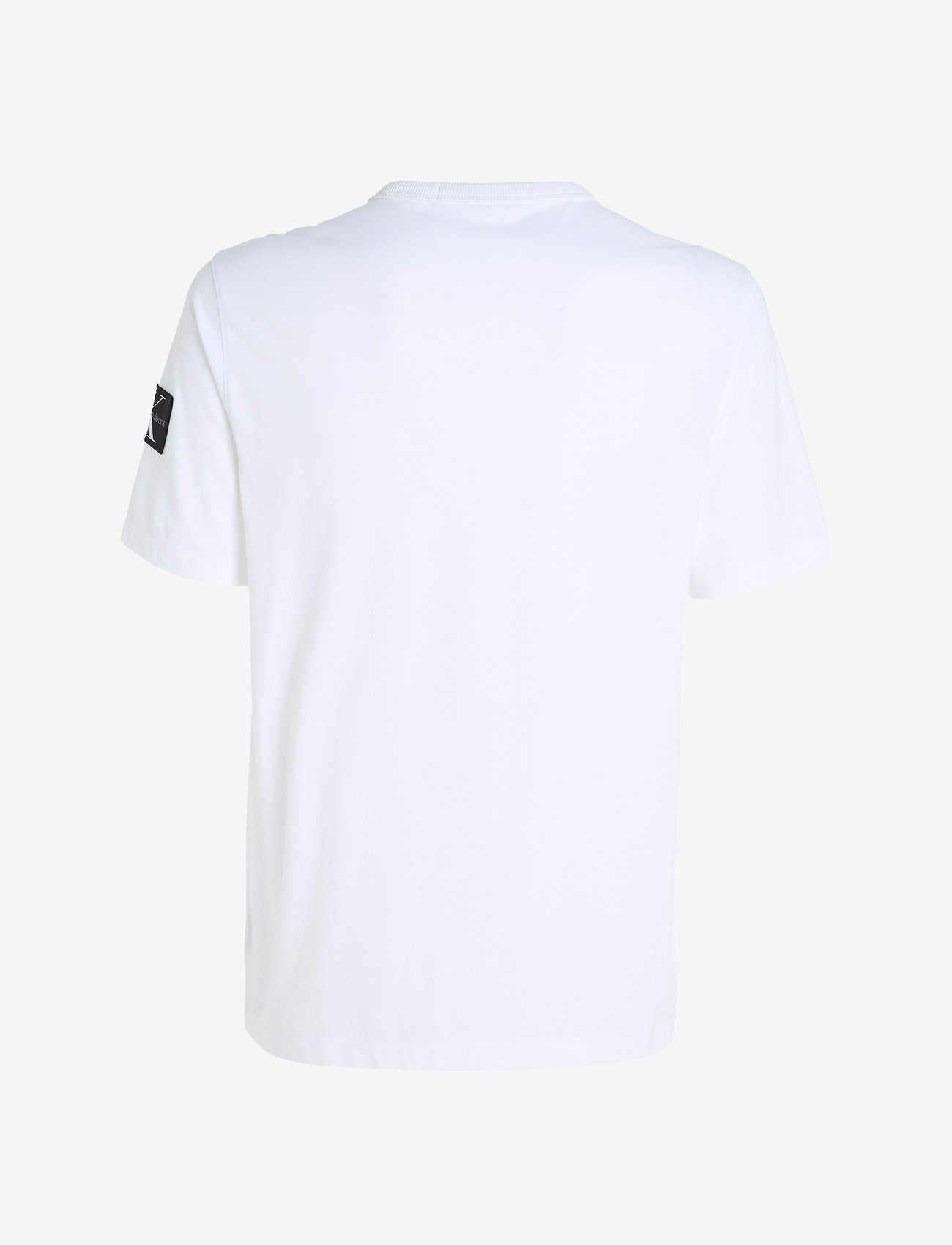 Calvin Klein Jeans - BADGE REGULAR TEE - efterårstøj - bright white - 1