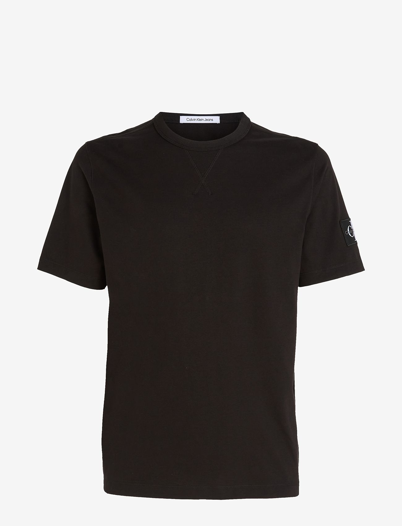 Calvin Klein Jeans - BADGE REGULAR TEE - kortærmede t-shirts - ck black - 1