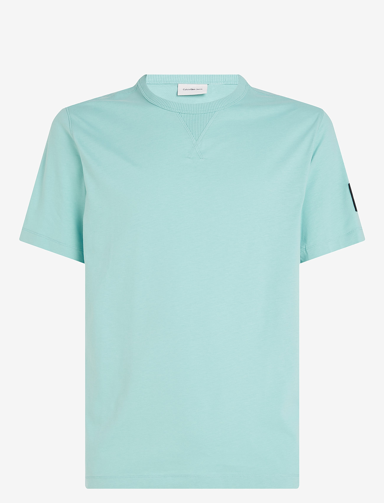 Calvin Klein Jeans - BADGE REGULAR TEE - sügisesed riided - fresh mint - 0
