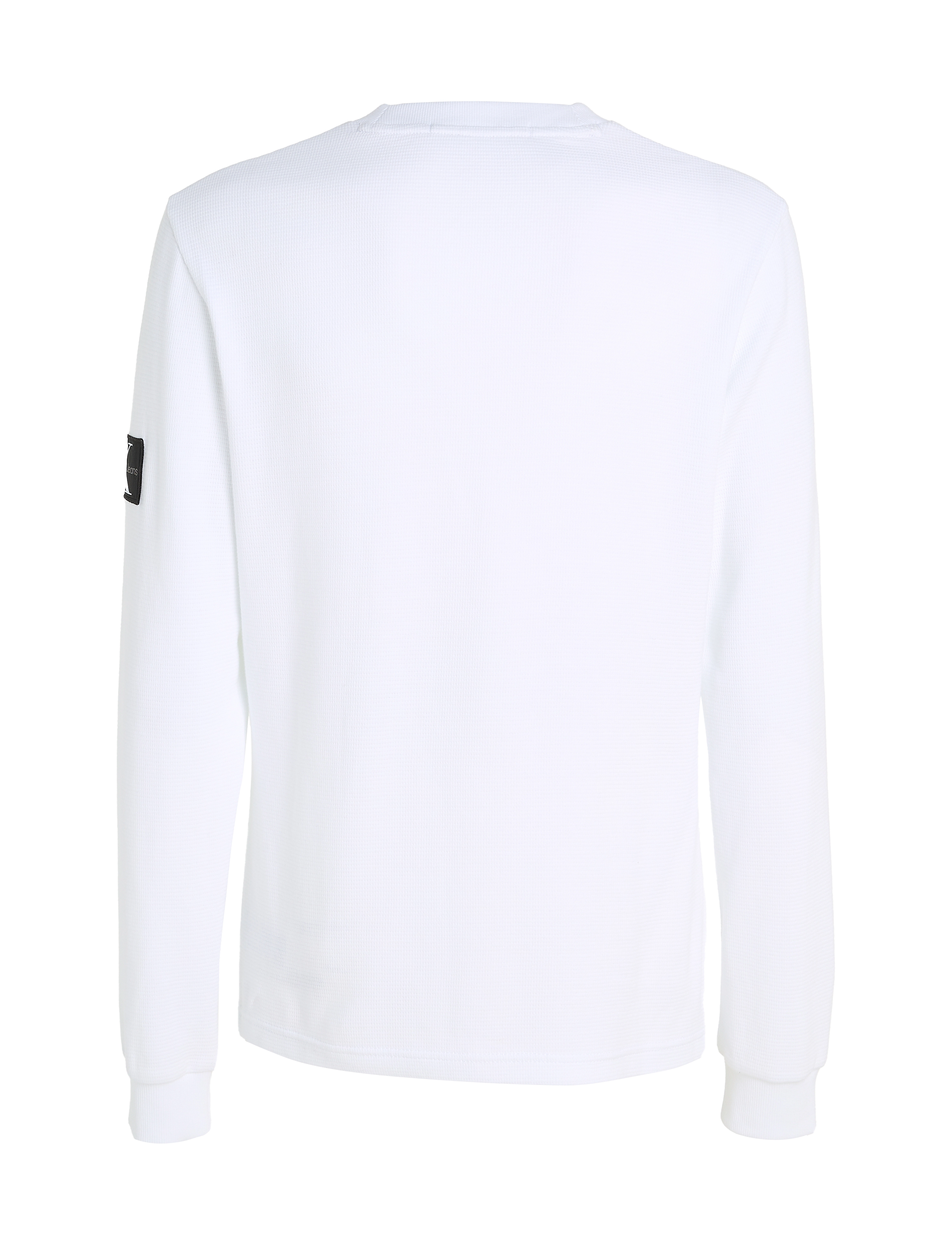 Calvin Klein Jeans - BADGE WAFFLE LS TEE - bright white - 2