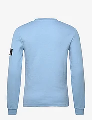 Calvin Klein Jeans - BADGE WAFFLE LS TEE - trøjer - dusk blue - 1