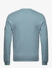 Calvin Klein Jeans - BADGE WAFFLE LS TEE - trøjer - goblin blue - 1